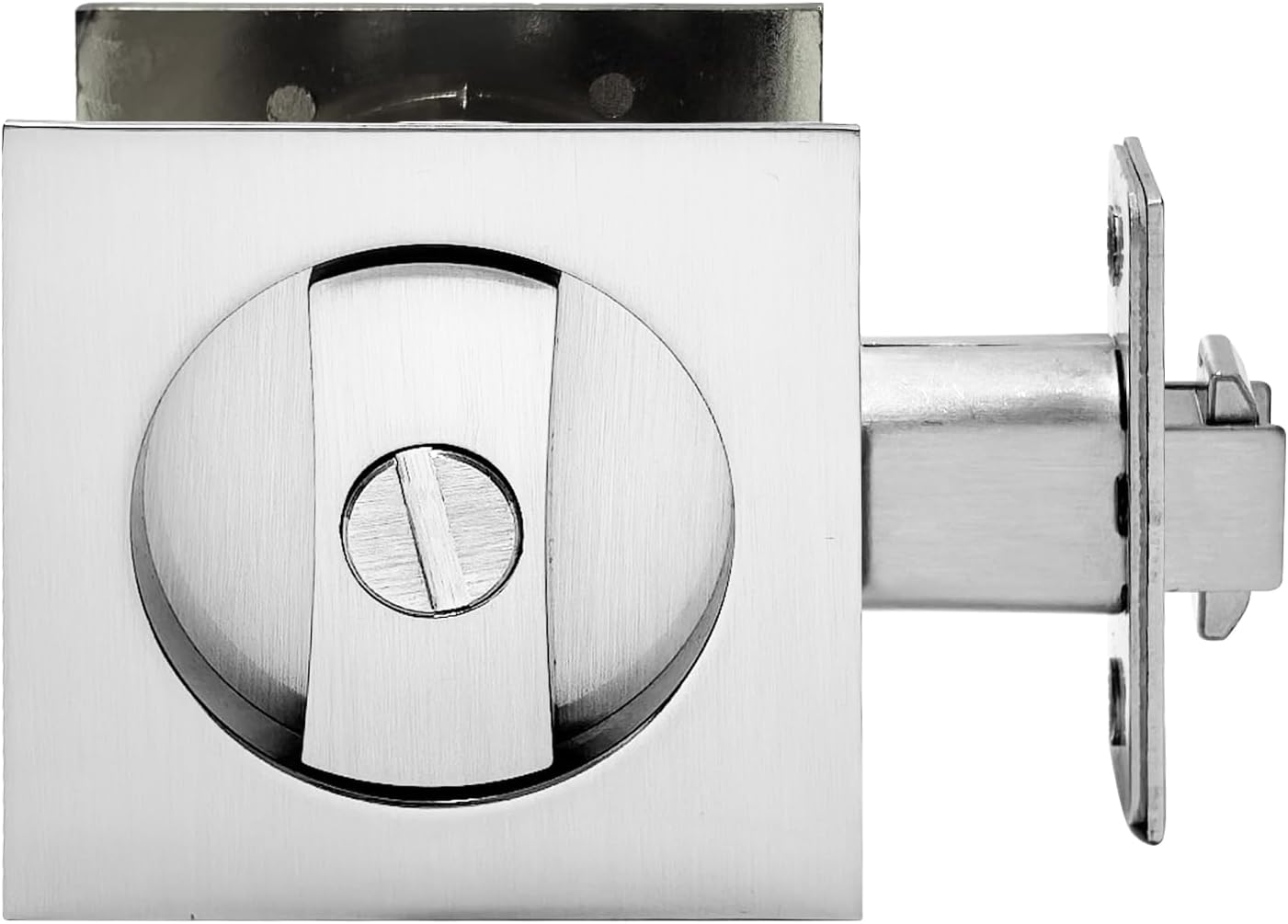 Pocket Door Lock with Edge Pull