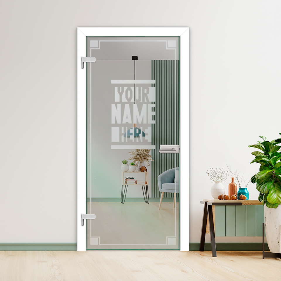 Hinged Glass Door (Non-private) Lock
