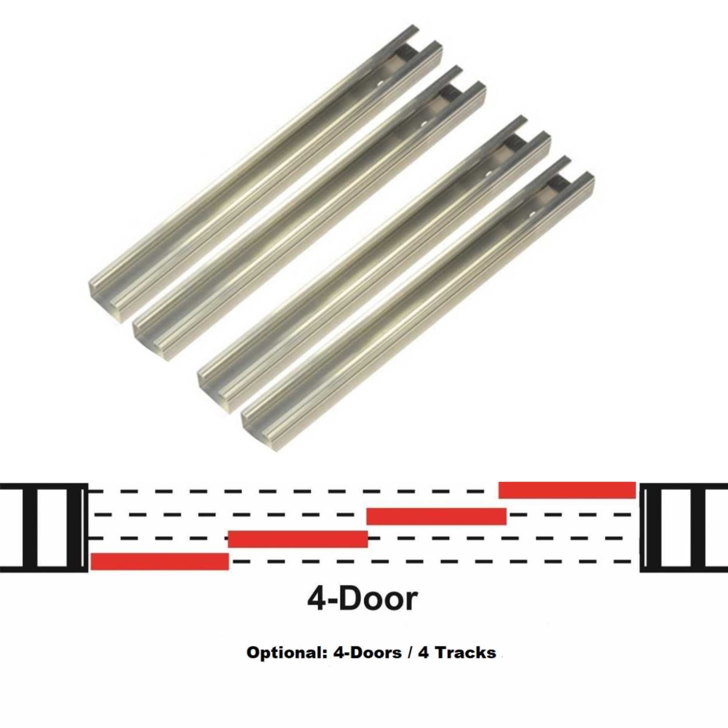 4th Track For Closet Door