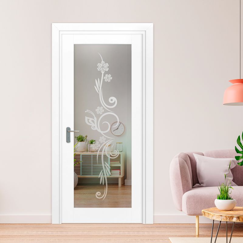 1 Lite Interior Door with Glass Insert (Model 1LID-0004 Non-Private)