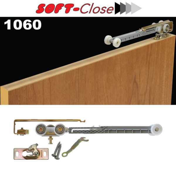 Soft Close Kit for Pocket Door or Bypass Closet Door Single or Both Direction Soft Close Operation