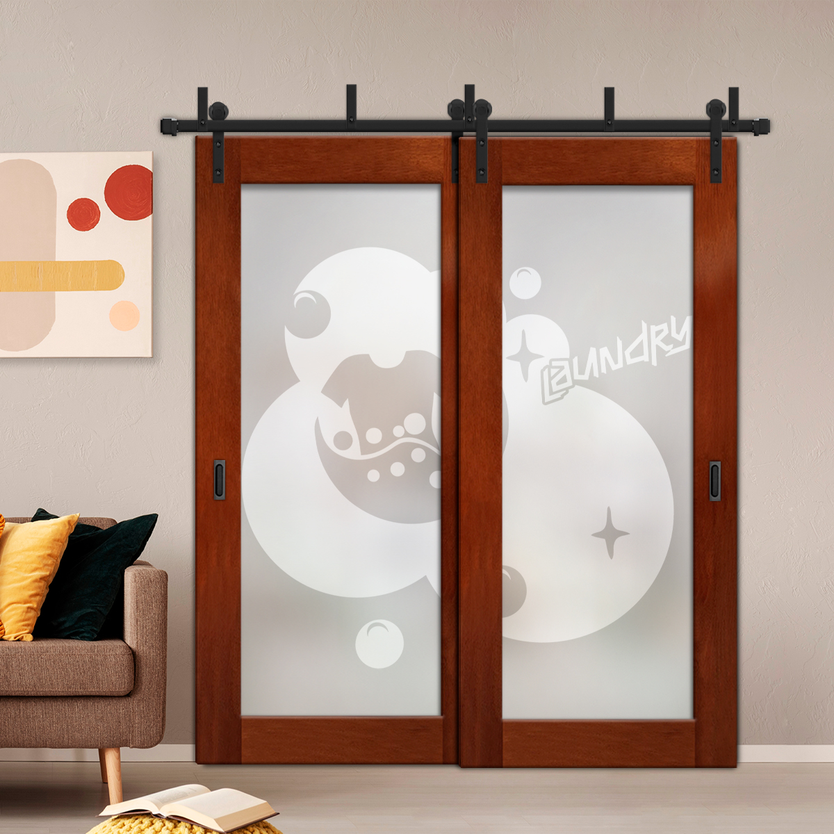 Sliding Barn Bypass Door (Full-Private)