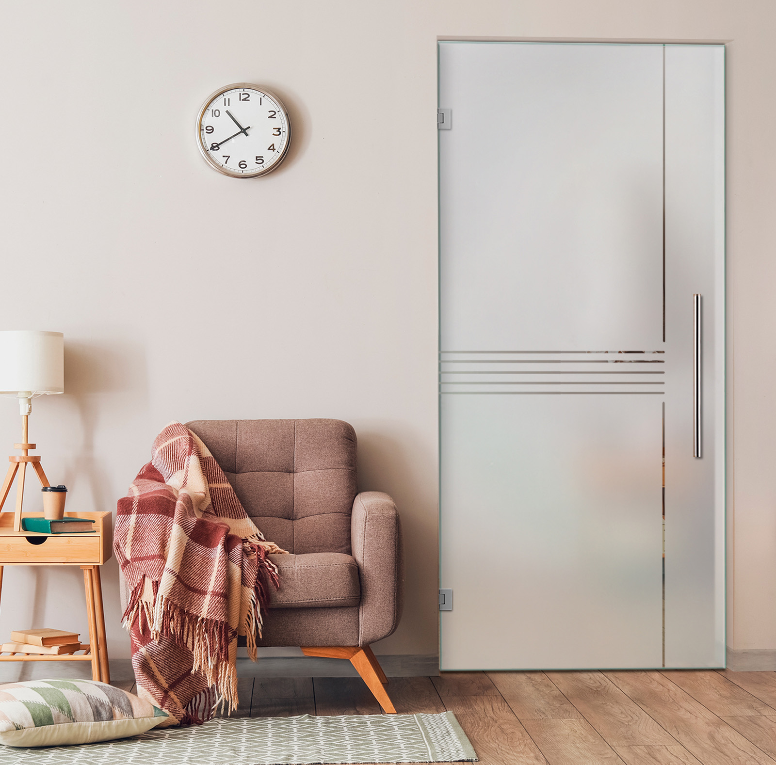 Swing Glass Door (Model SD-0026 Semi-Private)