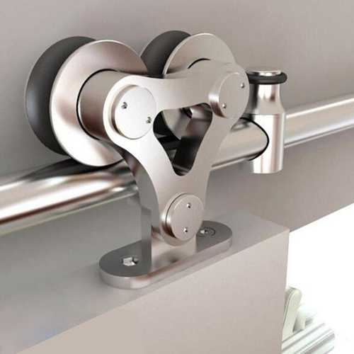 Stainless Steel Sliding Wood Barn Door Hardware Kit SH-SS-1334