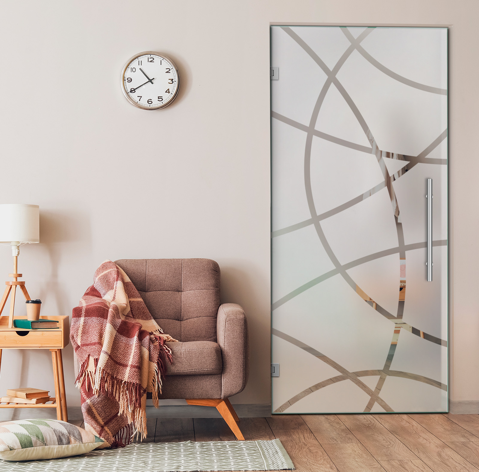 Swing Glass Door (Model SD-0073 Semi-private)