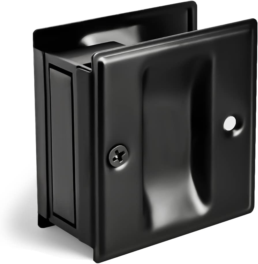 Privacy Door Pull Without Switch Plate for Pocket, Sliding, Porch and Bifold Door