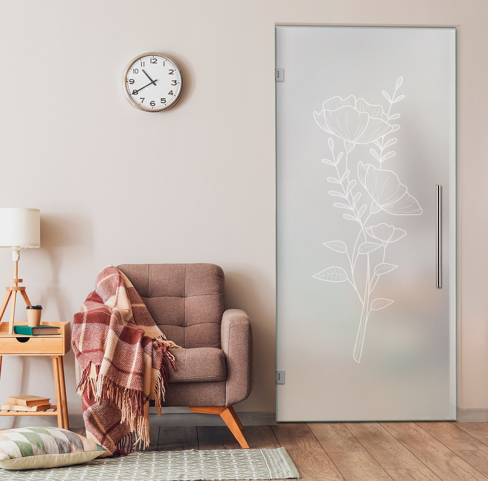 Swing Glass Door (Model SD-0328 Full-Private)
