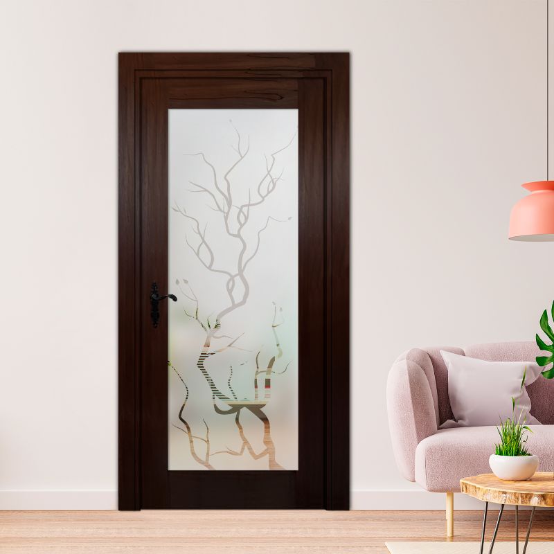 1 Lite Interior Door with Glass Insert 1LID-3181