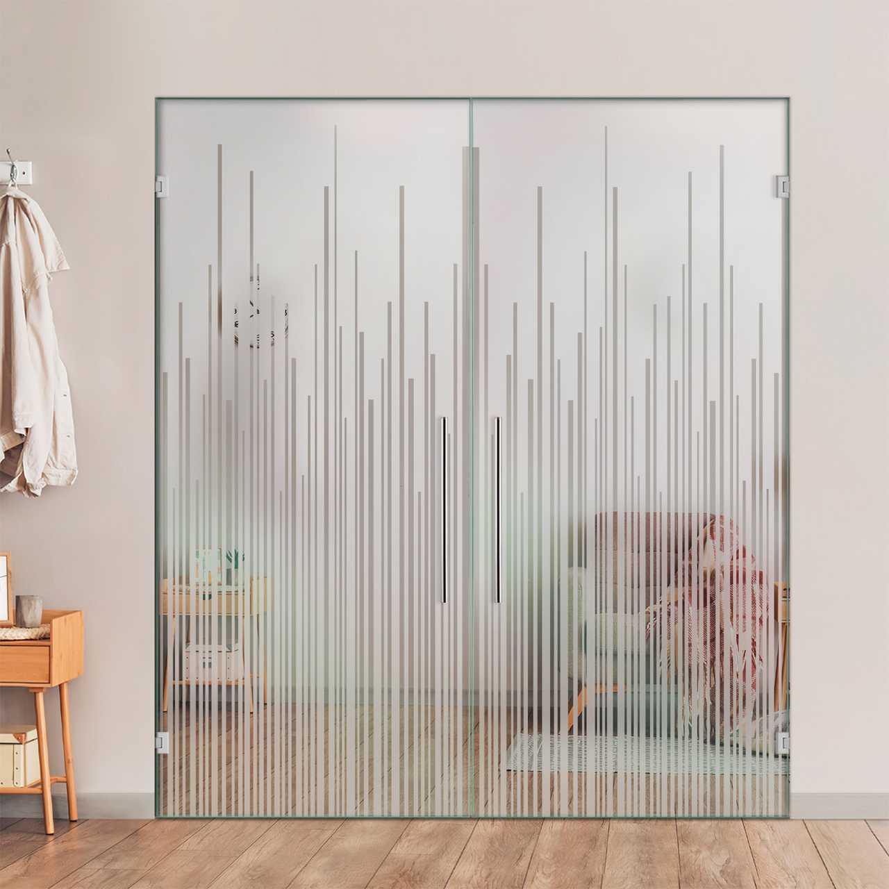 Double Swing Glass Door SD-5623