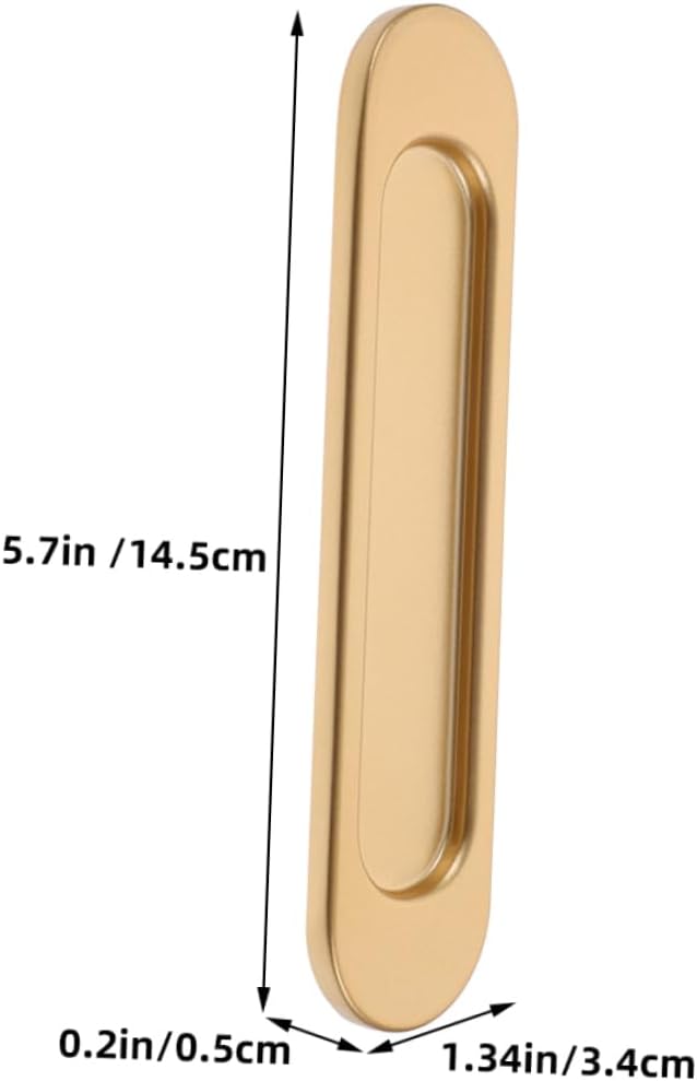 Stylish Adhesive Handles For Sliding Barn Doors, Glass, Pocket or Closet Doors