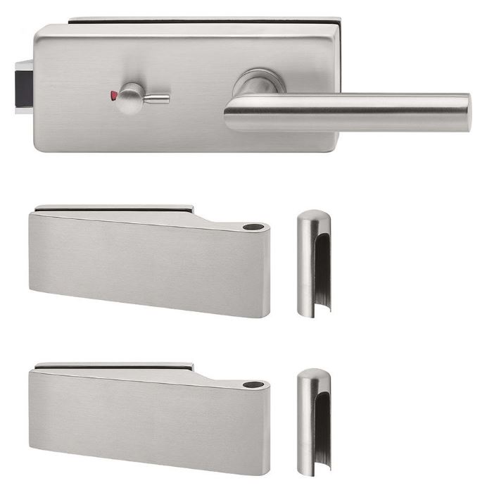 Glass Door fitting set for Bathroom