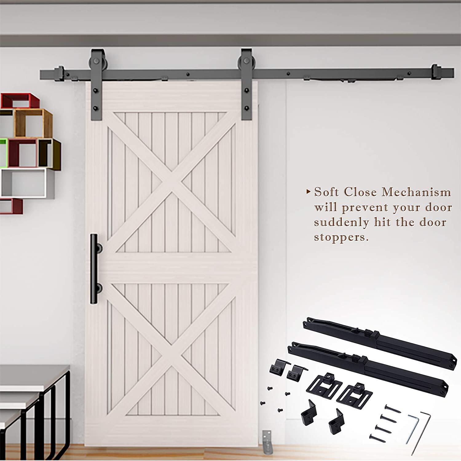 Soft Close System for Sliding Barn Doors
