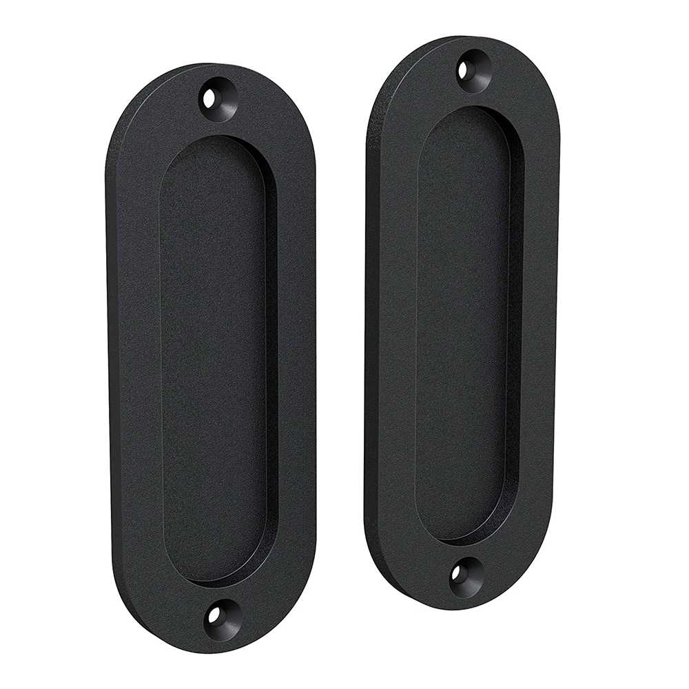 Oval Sliding Door Handles