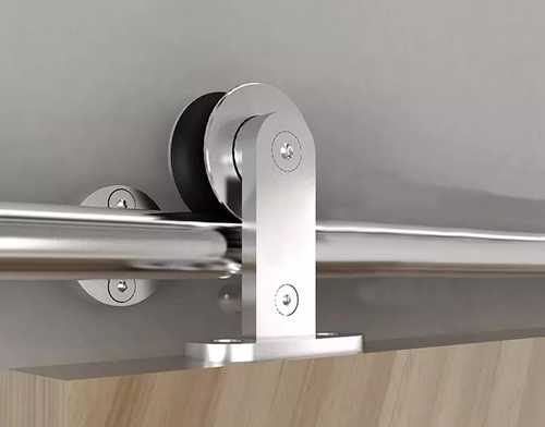 Stainless Steel Sliding Wood Barn Door Hardware Kit SH-SS-1336