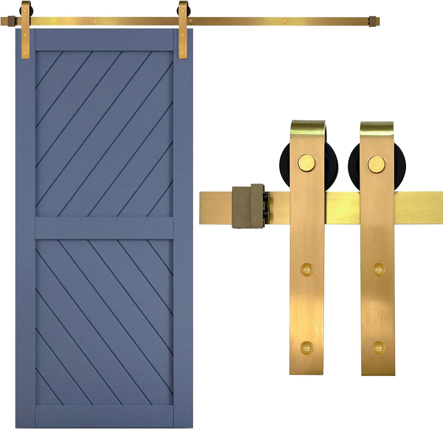 Sliding Wood Barn Door Hardware Kit
