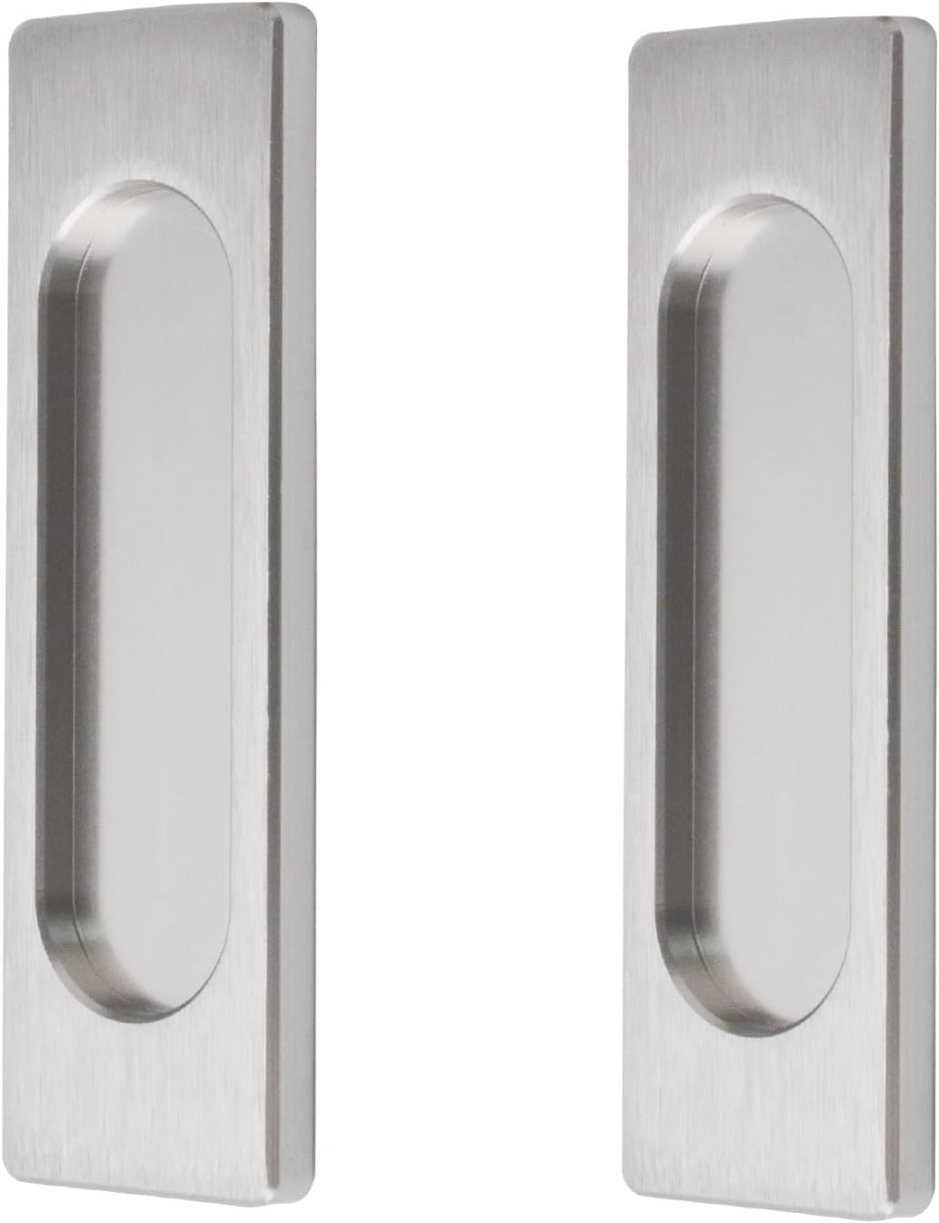 Recessed Adhesive Handles for Sliding Doors With A Modern Design