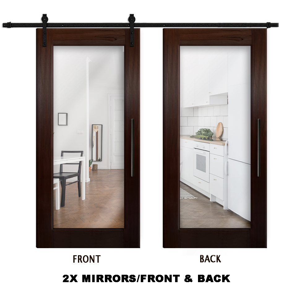 2 x Mirror (Front & Back Side)