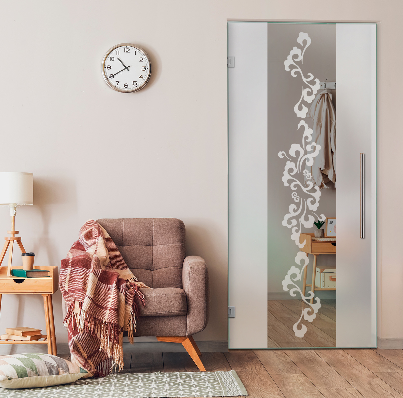 Swing Glass Door (Model SD-0052 Semi-Private)