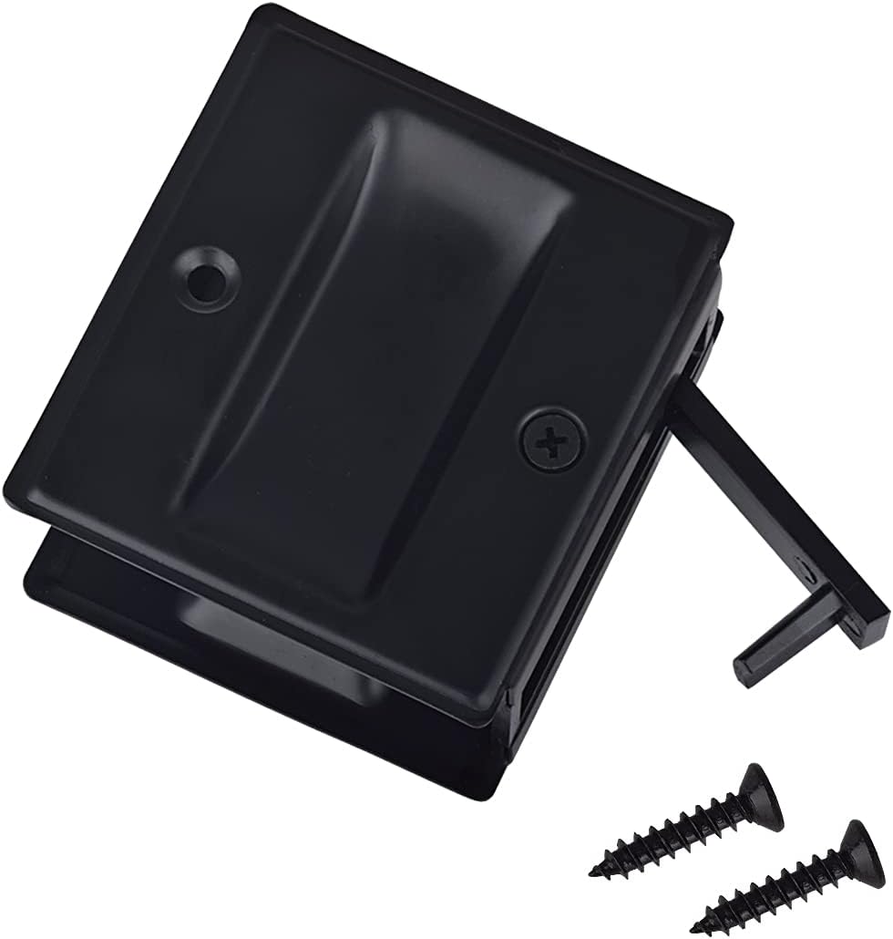 Privacy Door Pull Without Switch Plate for Pocket, Sliding, Porch and Bifold Door