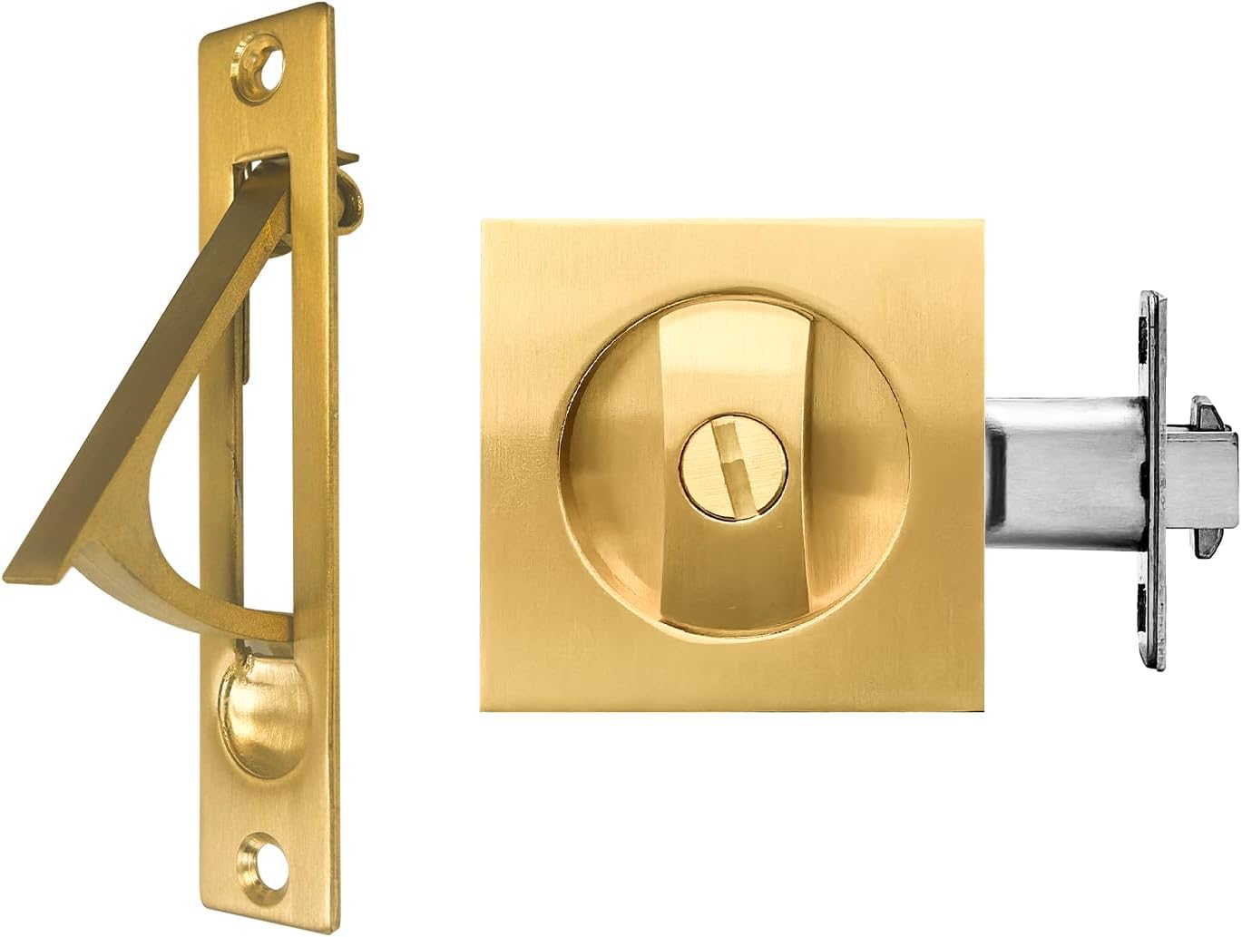 Gold Colored + Edge Pull