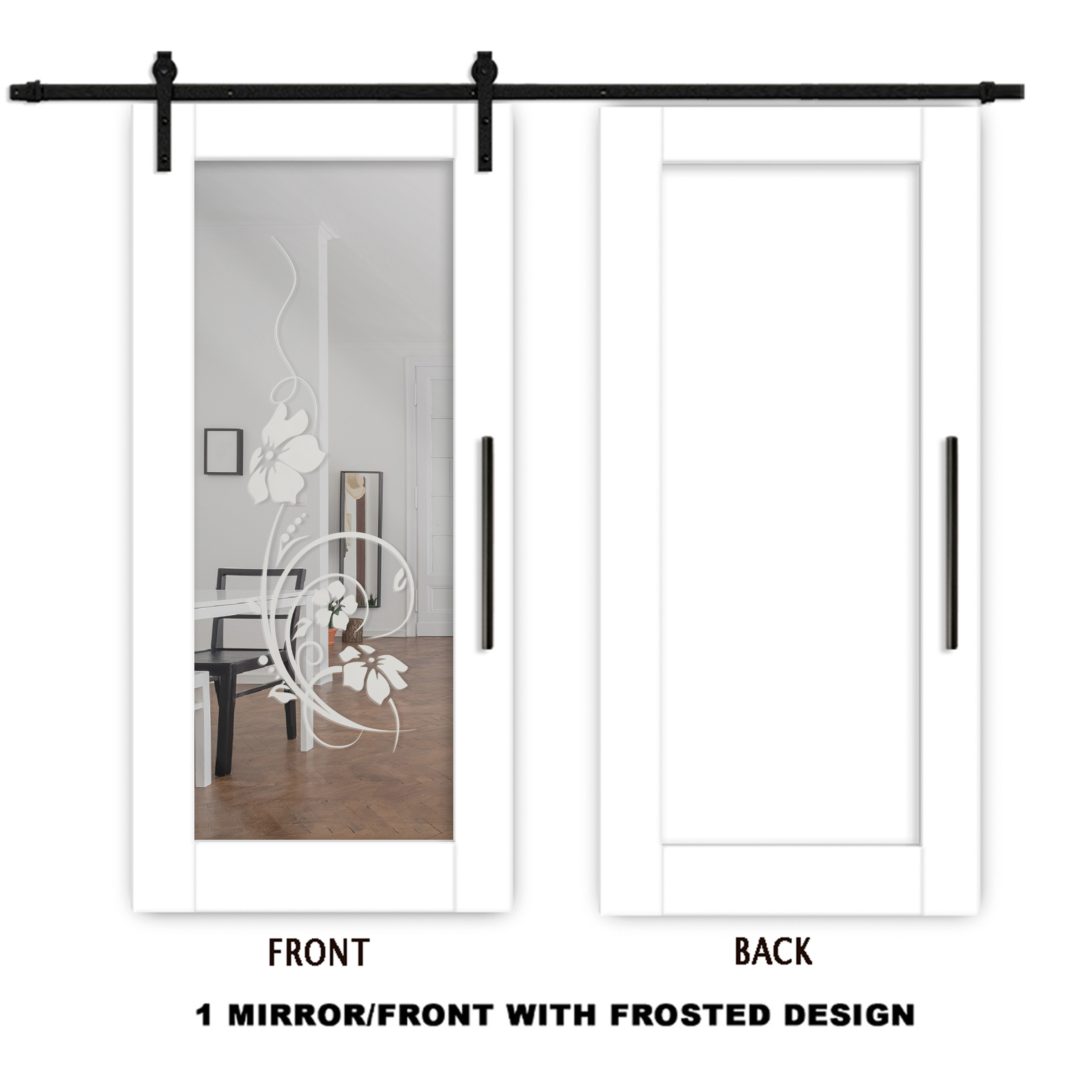 1x Mirror (1x Design Front Side)