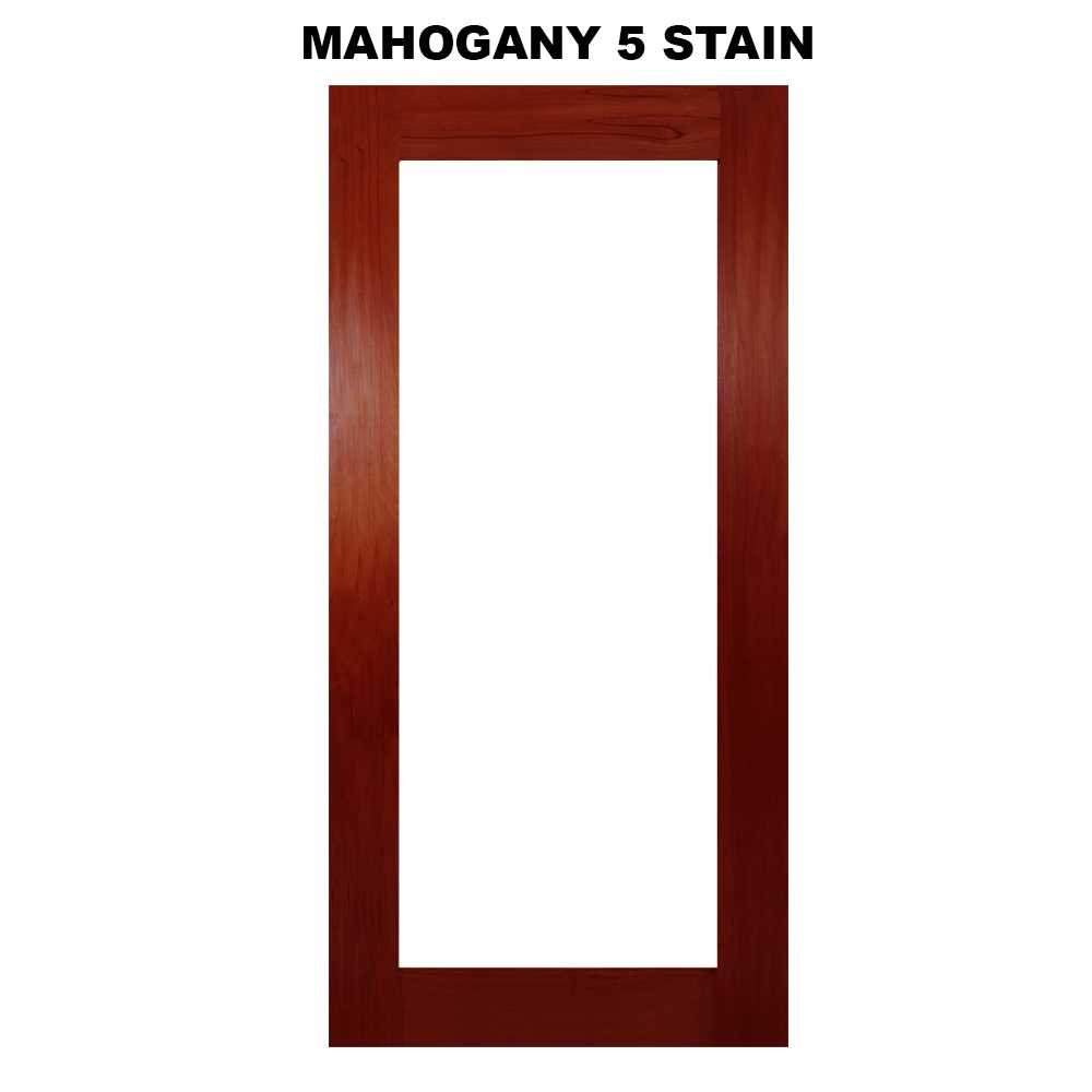 Red Mahogany Stain