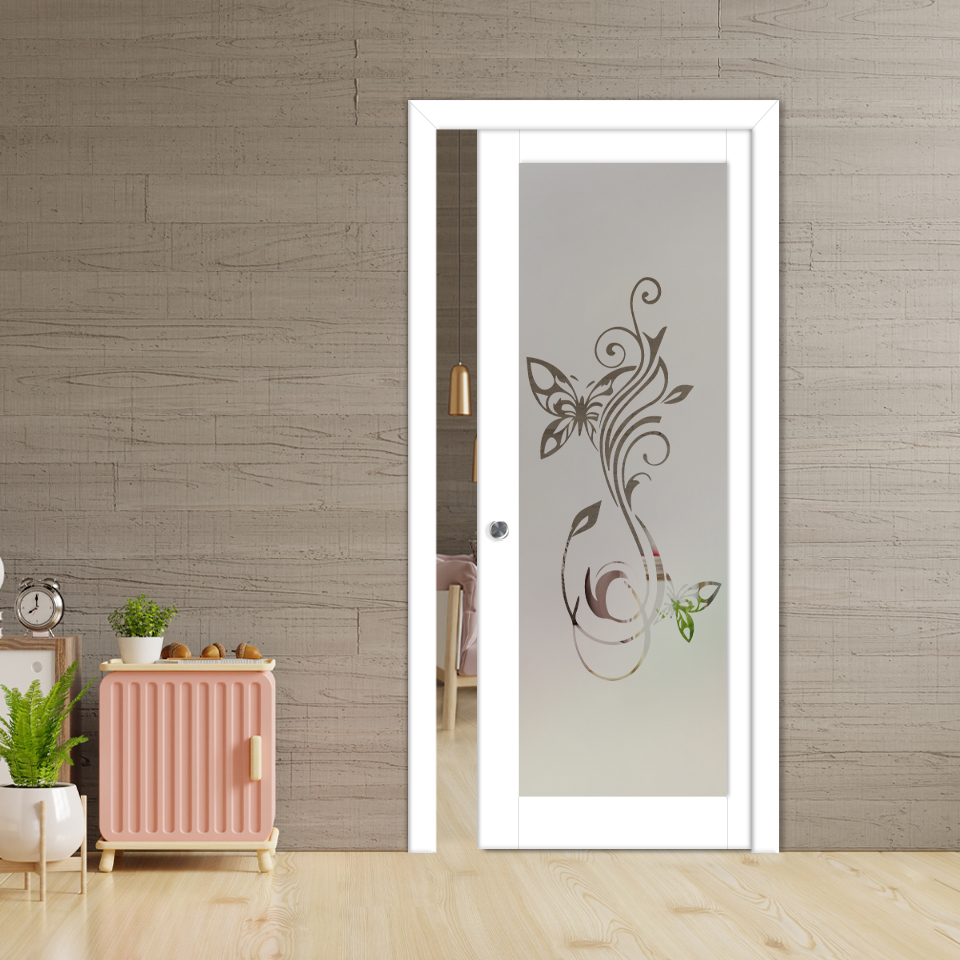 Glass Barn Door (Semi-Private)_Recessed Grip Handle