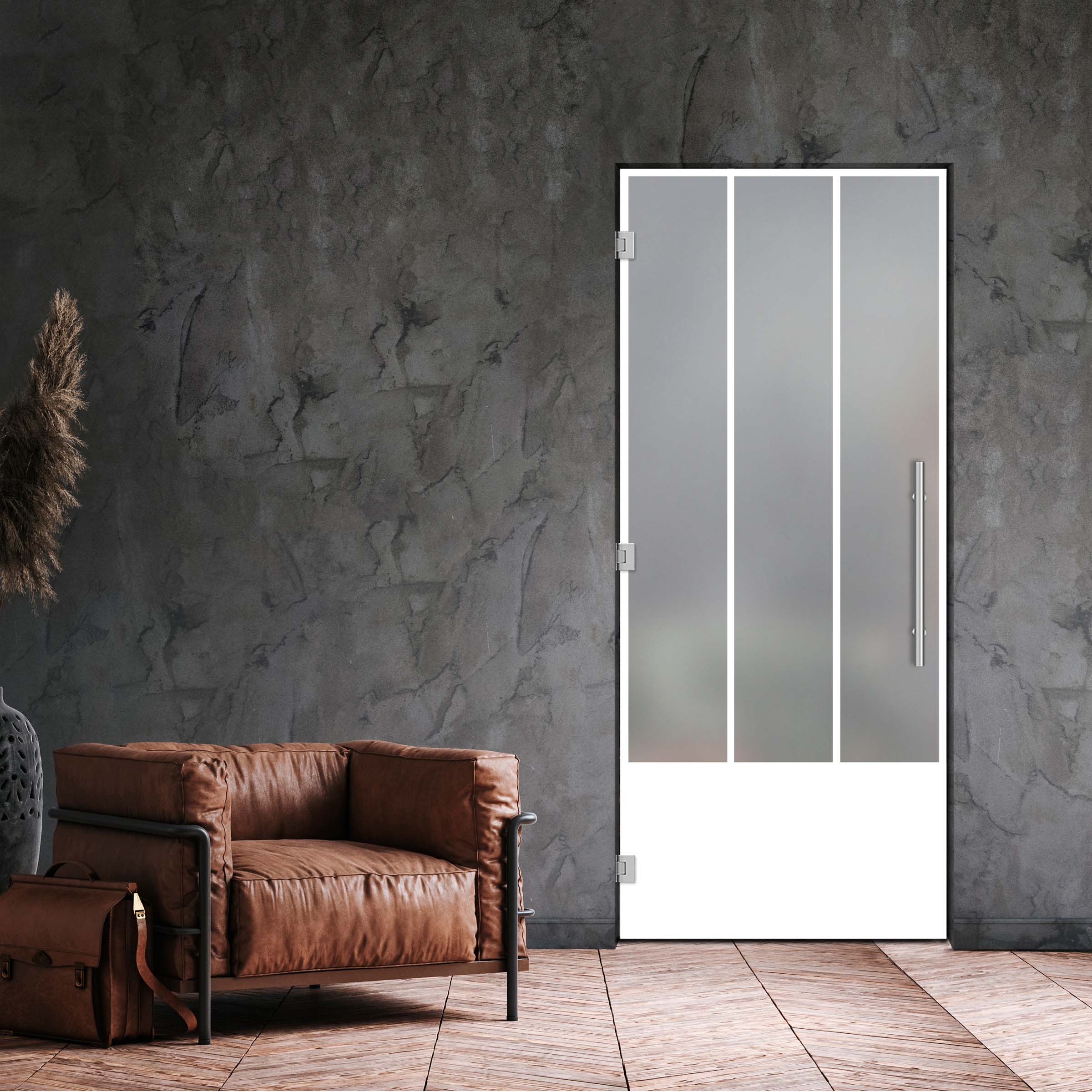 Swing Glass Door Industrial & Loft Style SD-4192