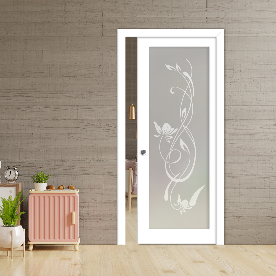 Glass Barn Door (Full-Private)_Recessed Grip Handle
