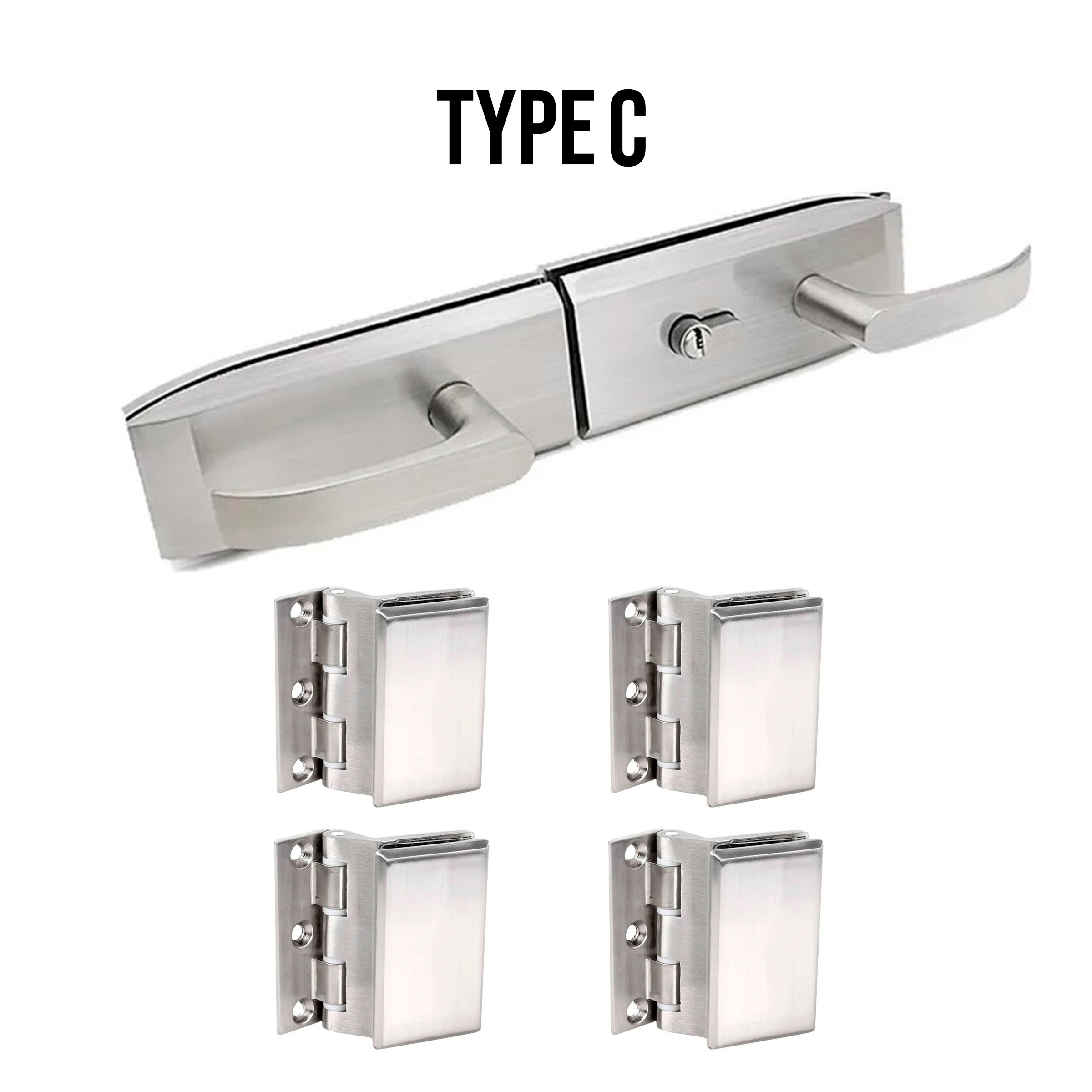 Hinged with 3 Keys Type C
