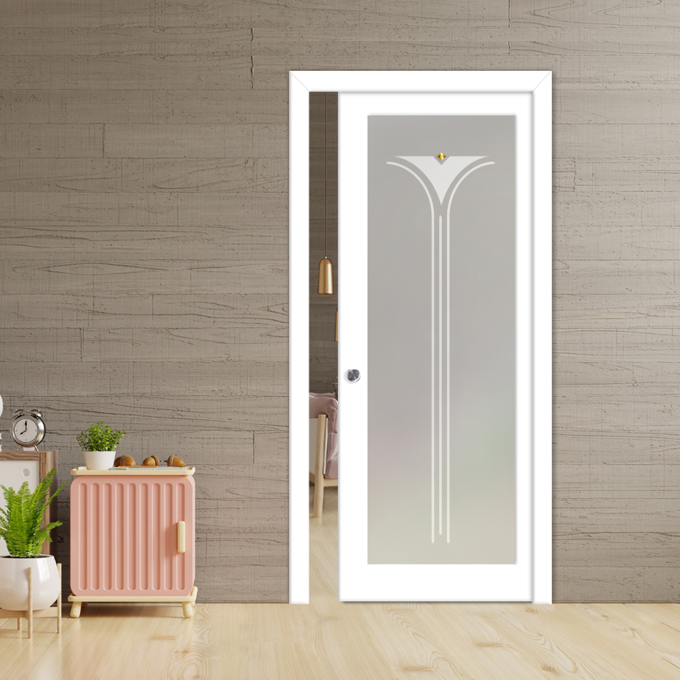 Glass Barn Door (Full-Private)_Recessed Grip Handle