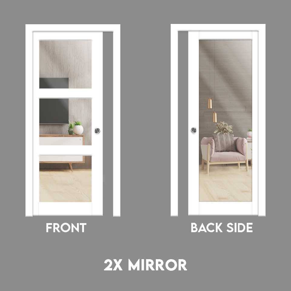 Mirror Front & Back Side