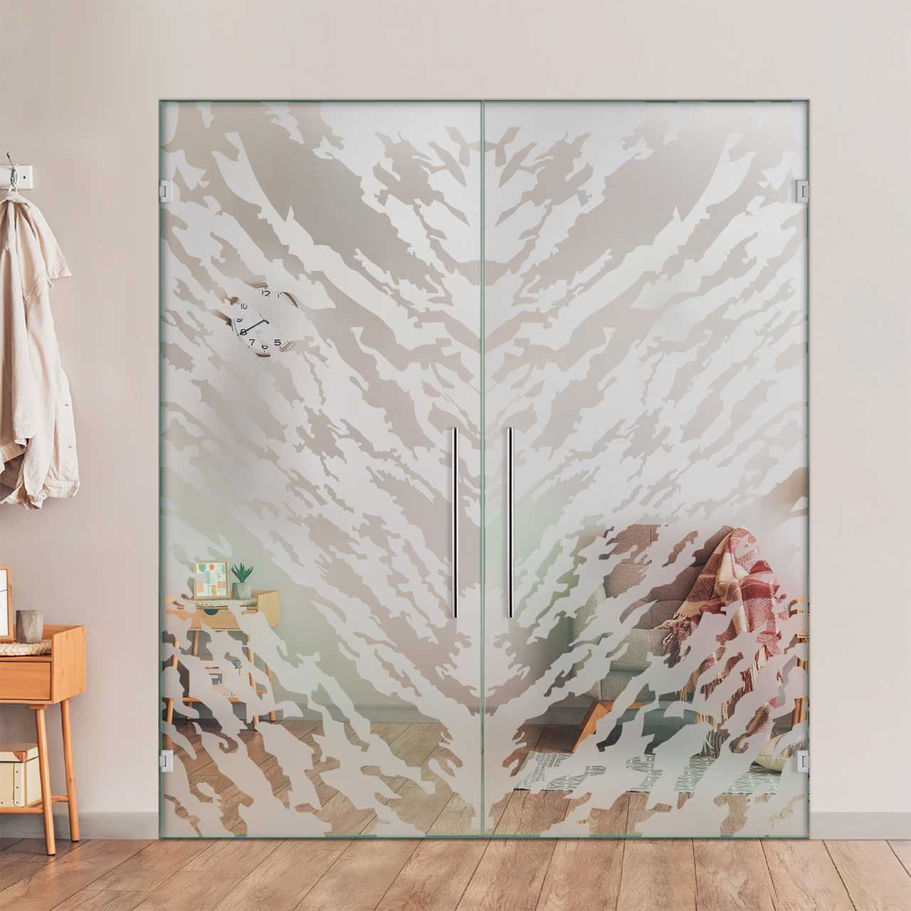 Double Swing Glass Door SD-5625