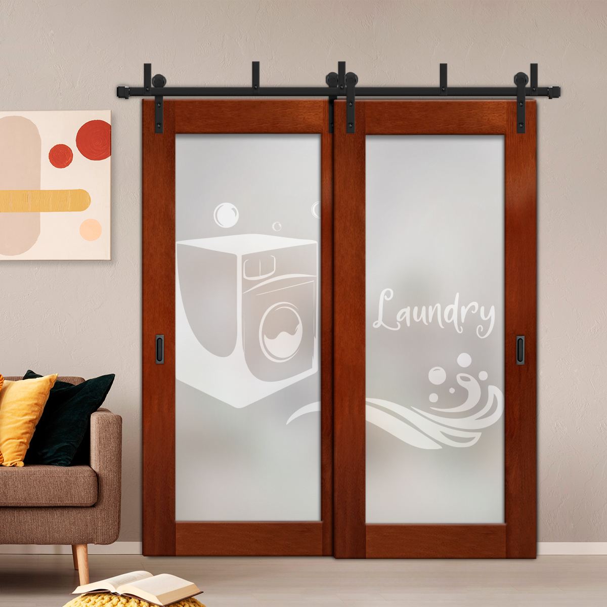 Sliding Barn Bypass Door (Full-Private)