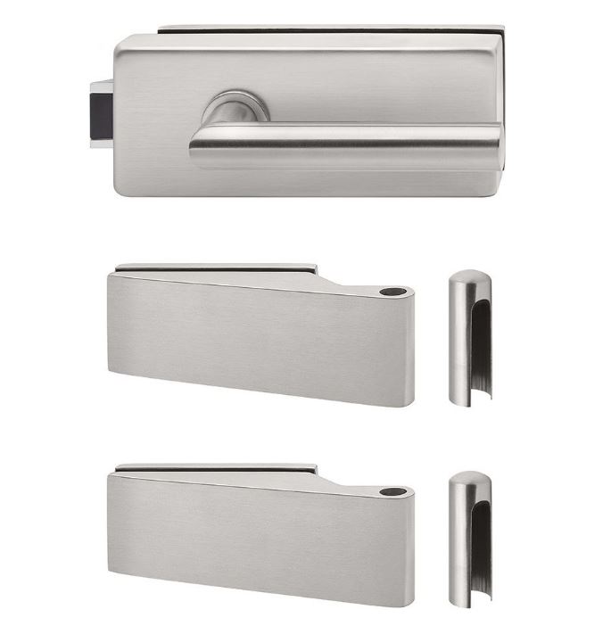 Glass Door fitting set Unlockable