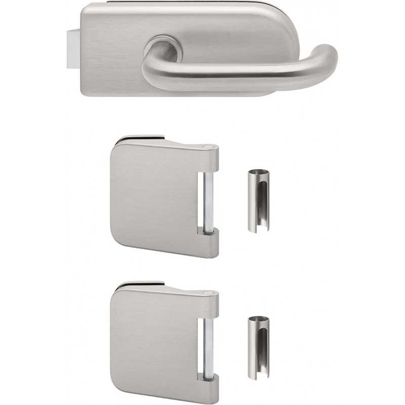 Glass Door fitting set Unlockable