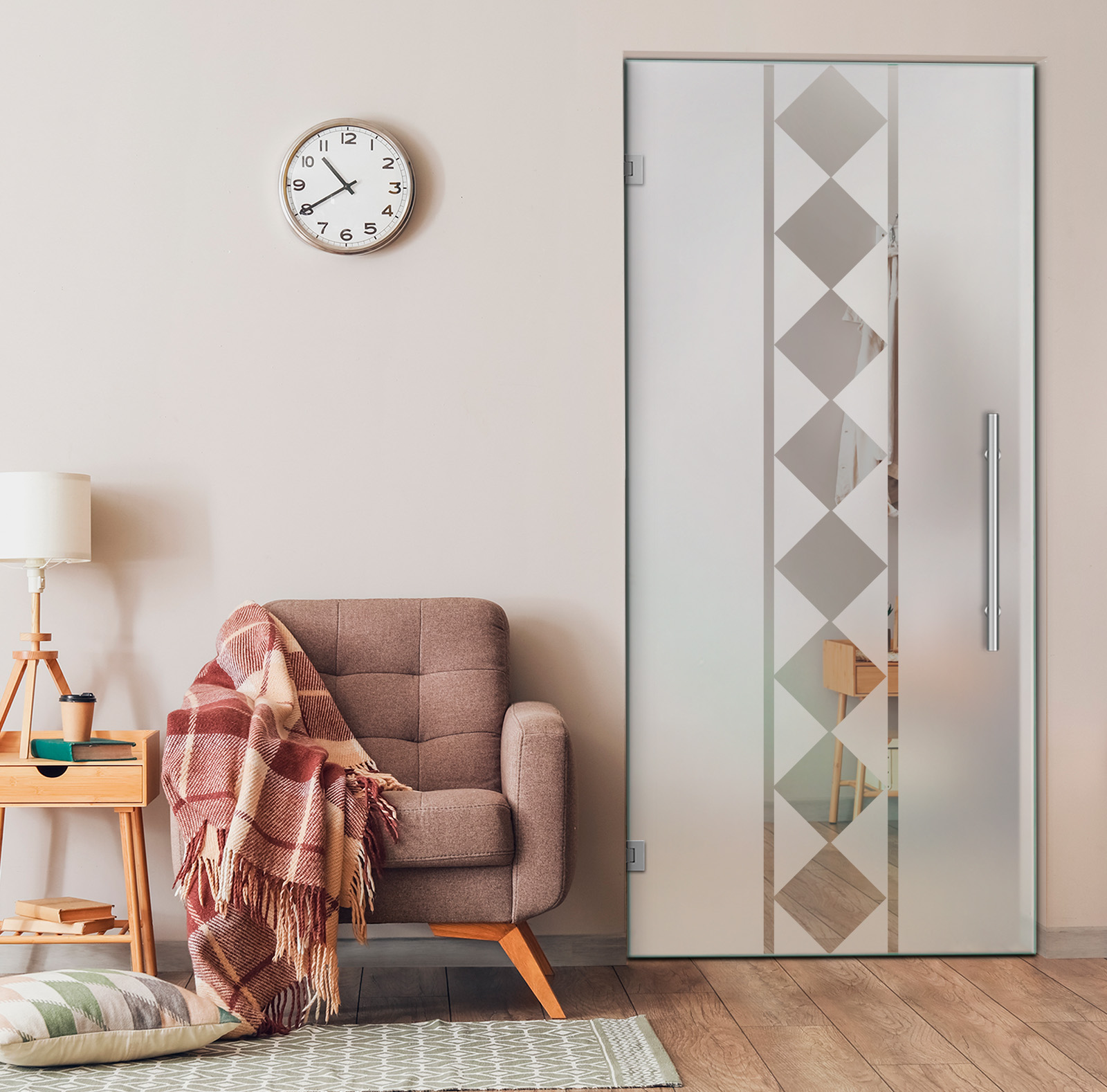 Swing Glass Door (Model SD-0168 Semi-Private)