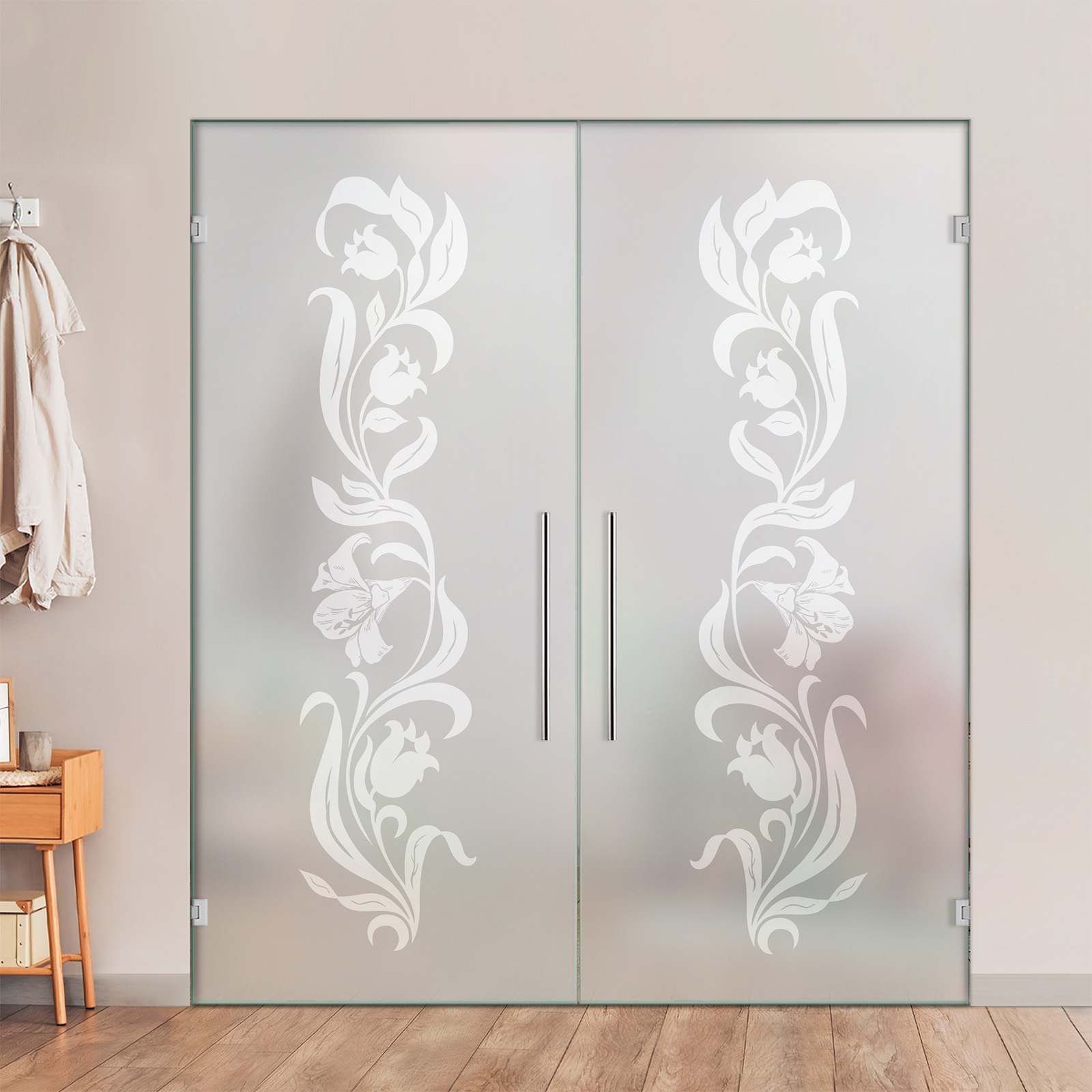 Double Swing Glass Door SD-5639