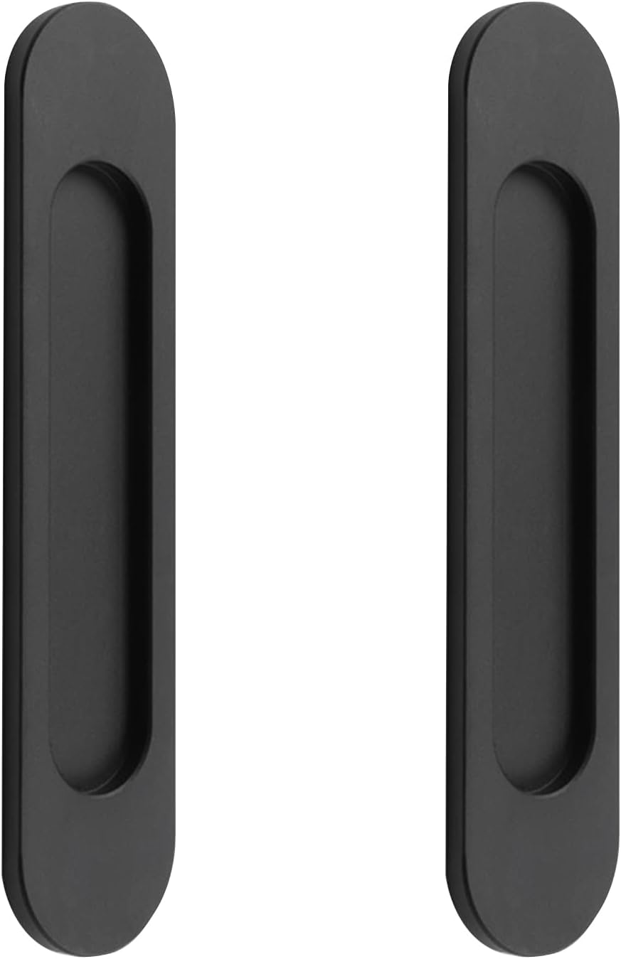 Self-Adhesive Black Matte Aluminum Handles