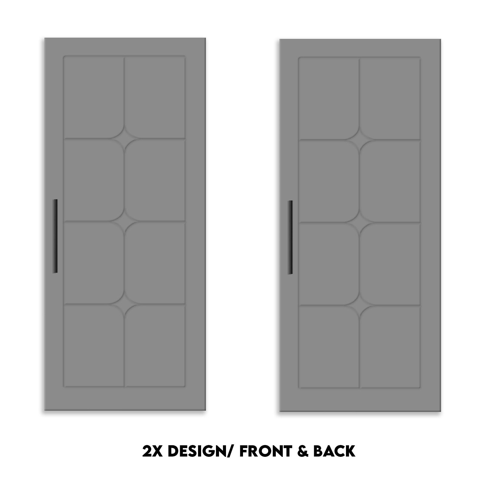 2 x Design (Front & Back Side)