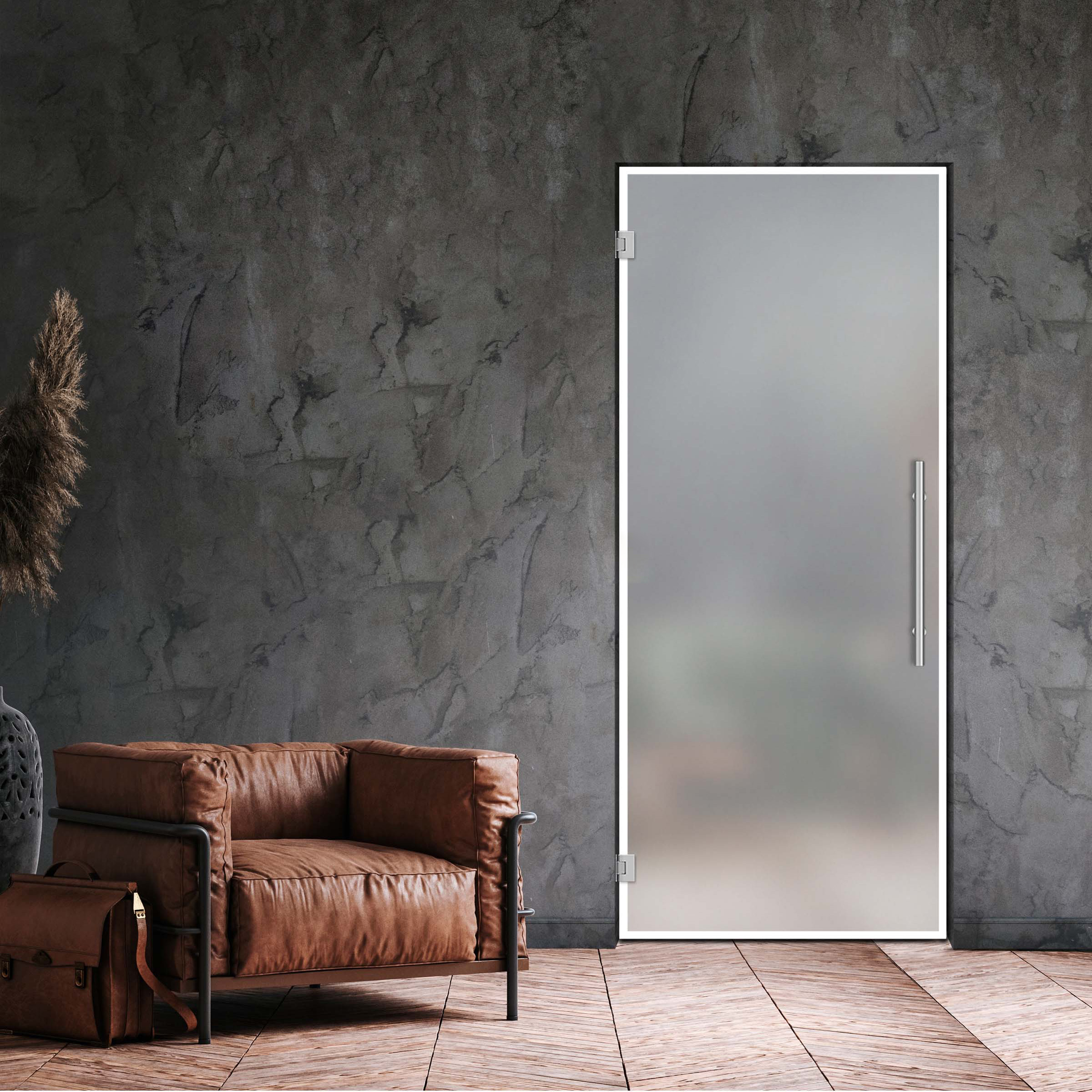 Swing Glass Door Industrial & Loft Style SD-6291