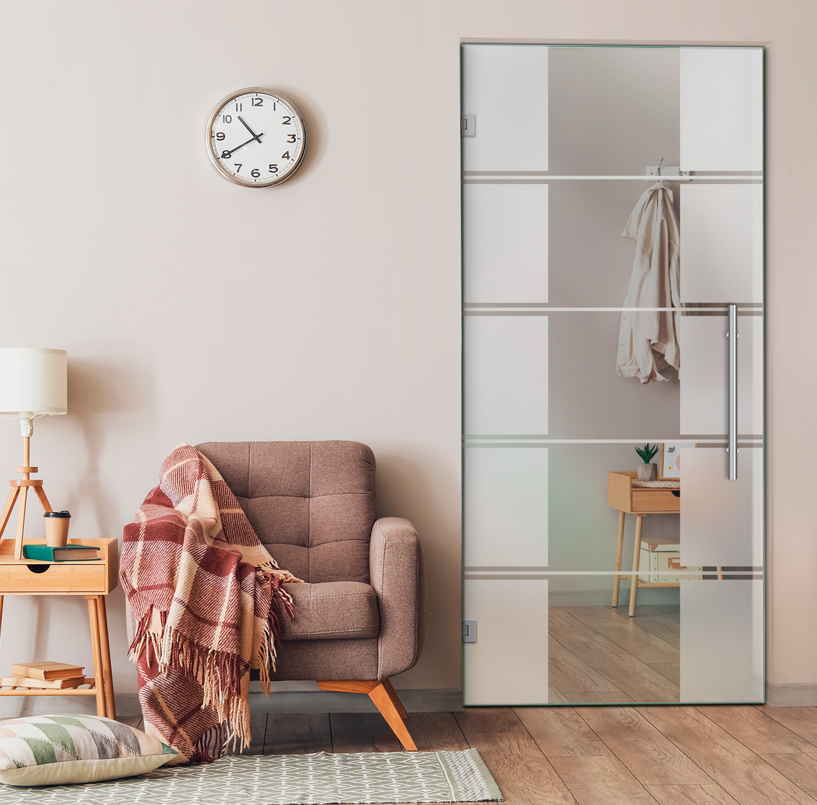 Swing Glass Door (Model SD-0011 Semi-Private)