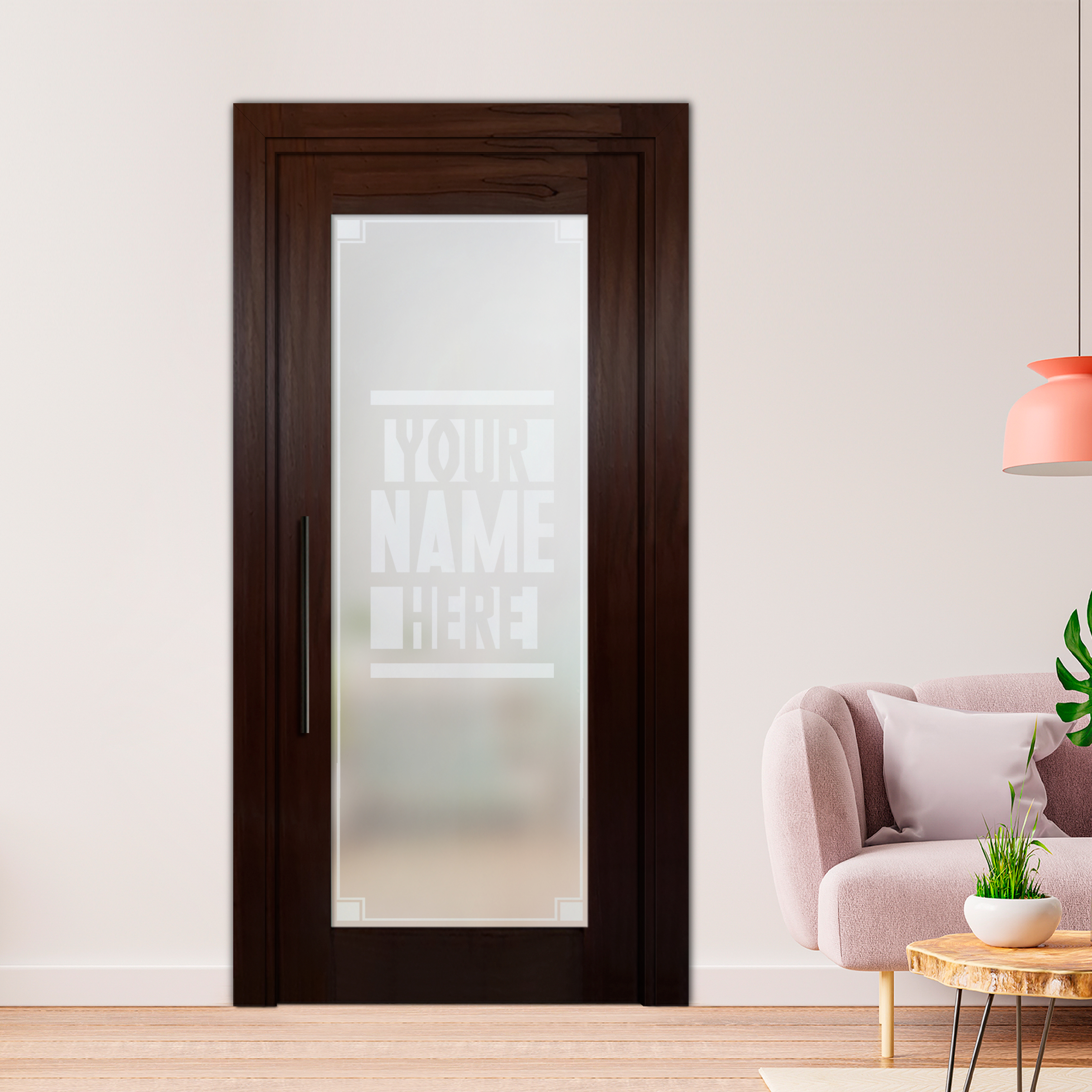 Lite Interior Door  (Full-private) T-Handle