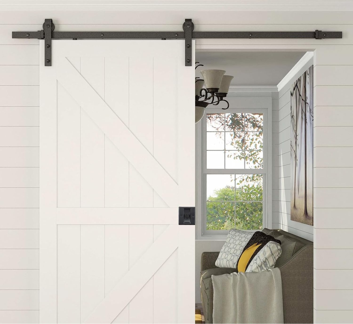 Privacy Pocket, Sliding, Closet Door Lock Pull
