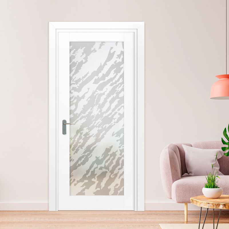 1 Lite Interior Door with Glass Insert (Model 1LID-0002 Full-Private)