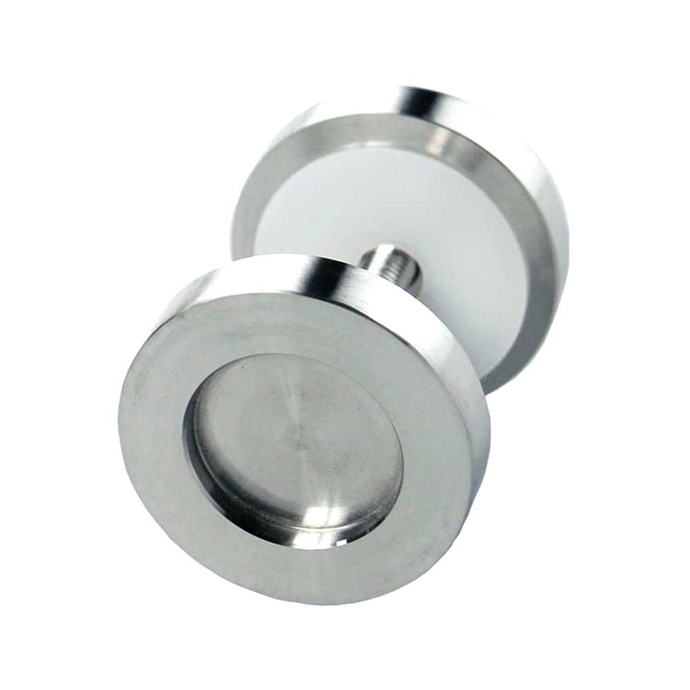 Stainless Steel Round Barn Door Flush Pull Handle