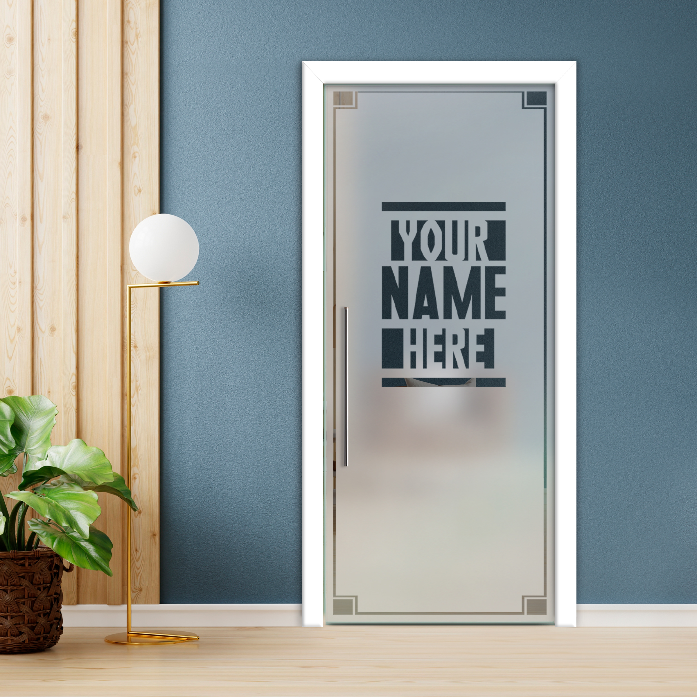 Pocket Sliding Glass Door (Semi-private) T-Handle