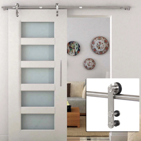 Stainless Steel Sliding Wood Barn Door Hardware