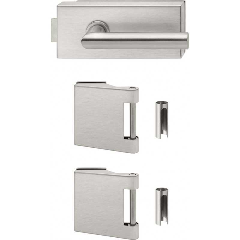 Glass Door fitting set Unlockable