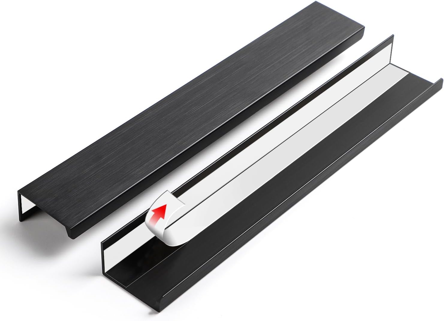 Minimalist Adhesive Door Handle For Modern Doors
